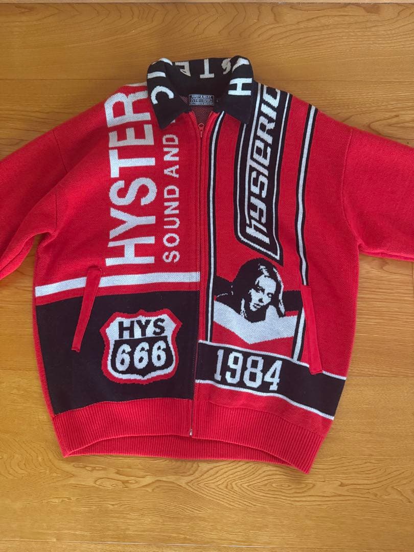 ヒステリックグラマーSOUNDANDVISIONジャカードジャケット