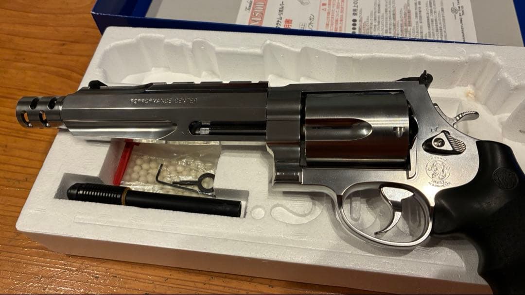 r*1様 S&W M500 6.5inch ステンレスフィニッシュ Versio