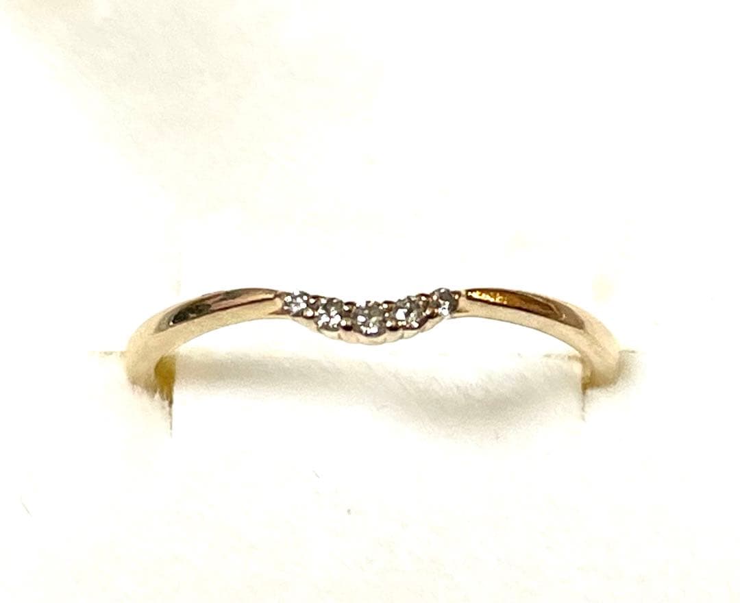 agete ダイヤモンドリング k10 8号