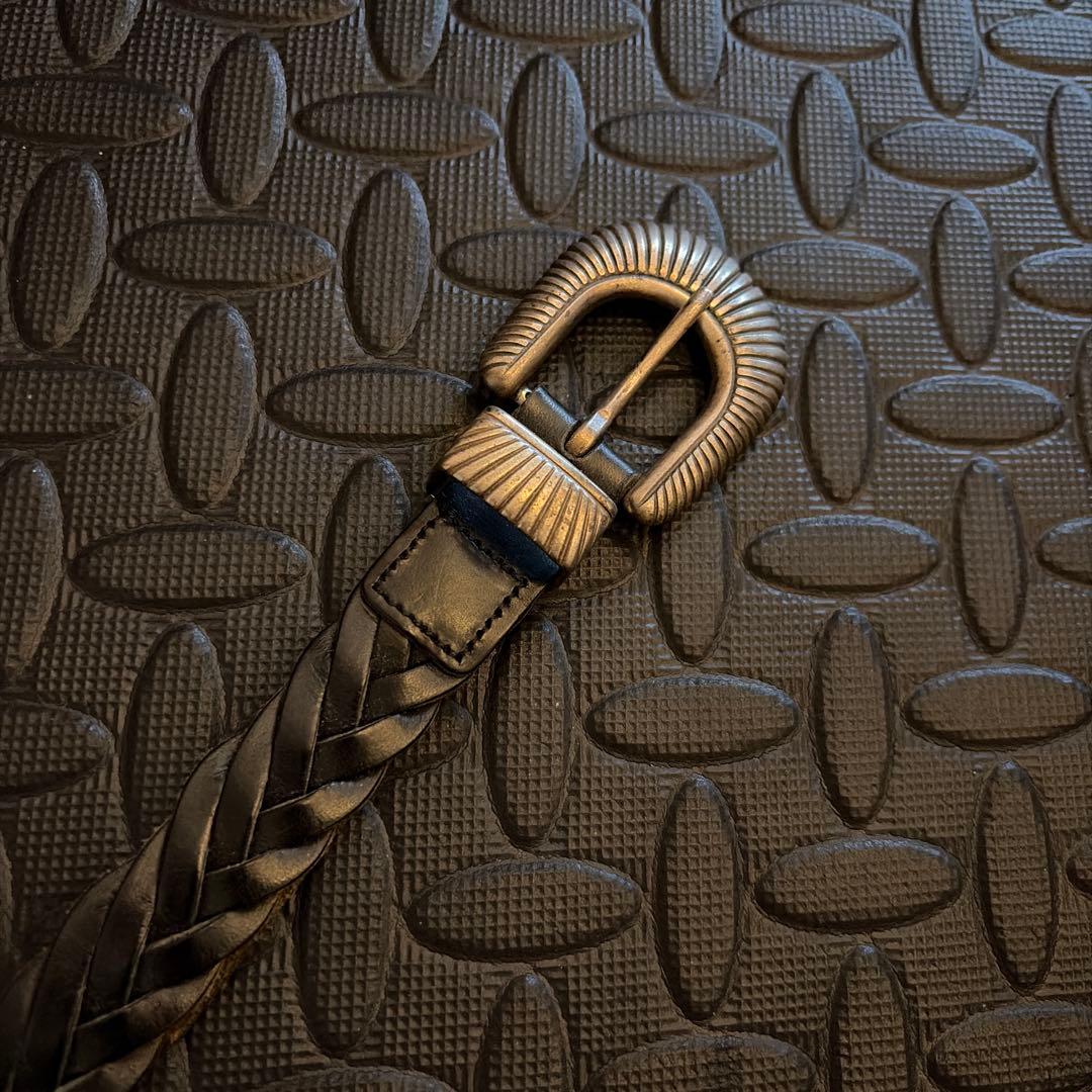 インターナショナルギャラリービームス　　WILLIAM レザーベルト ブラック