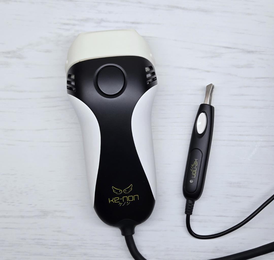 【未使用品】脱毛器 ケノン Ver 7.1 眉毛脱毛器付 マットブラック