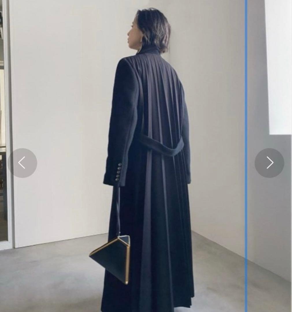 ameri UNDRESSED BACK PLEATS COAT Sサイズ　新品