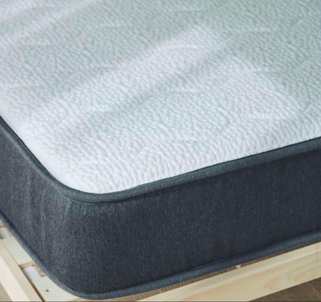 まる 美品 ネルマットレス セミダブル