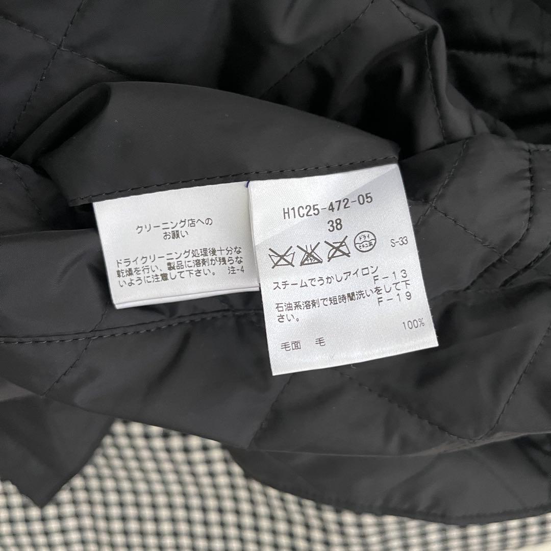 マッキントッシュフィロソフィー サーモア リバーシブル ステンカラーコート 38