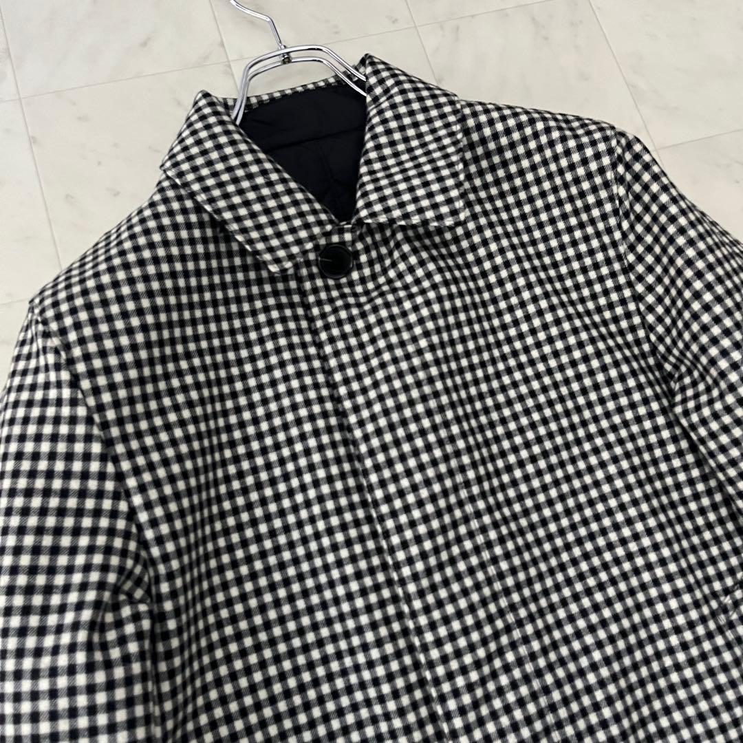 マッキントッシュフィロソフィー サーモア リバーシブル ステンカラーコート 38