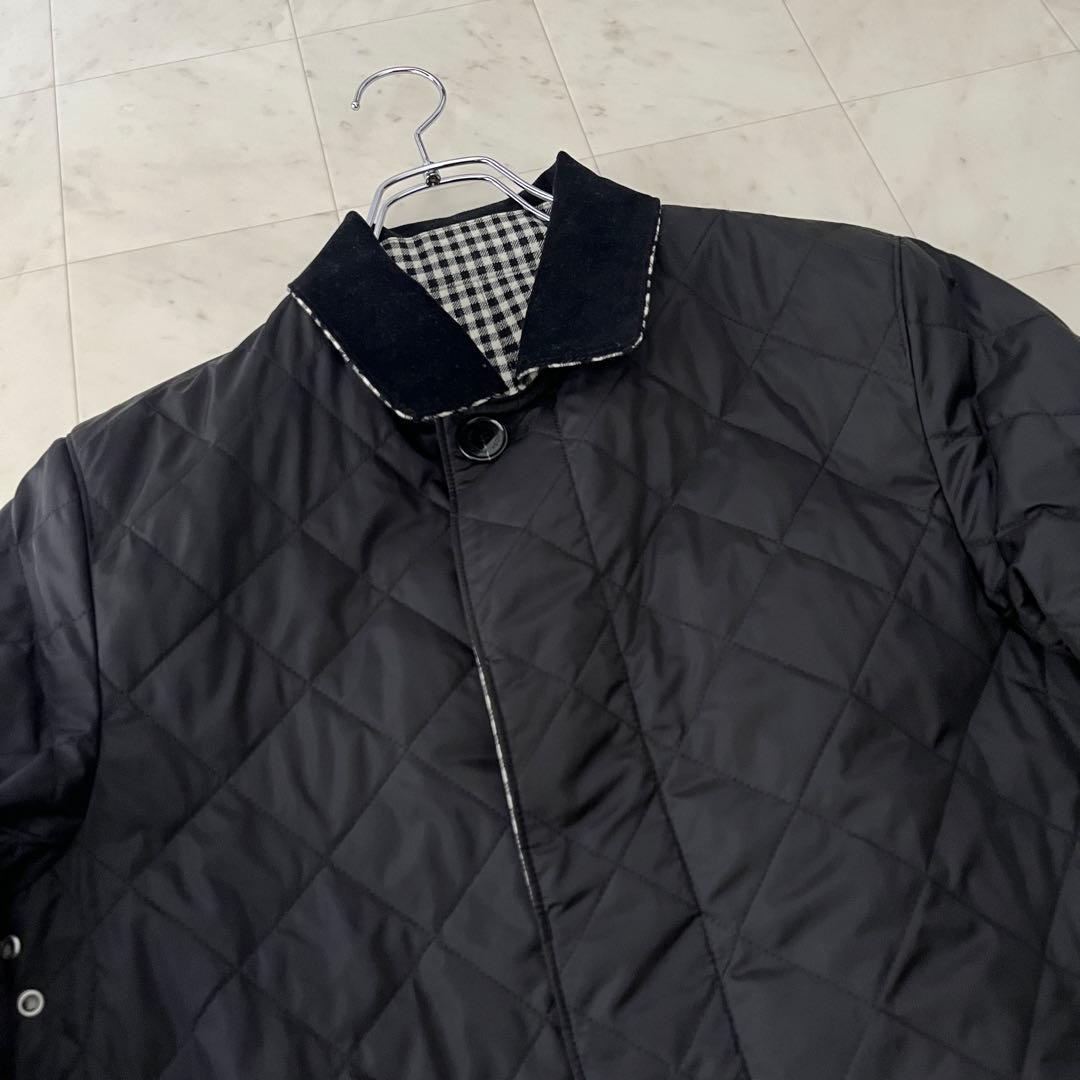 マッキントッシュフィロソフィー サーモア リバーシブル ステンカラーコート 38