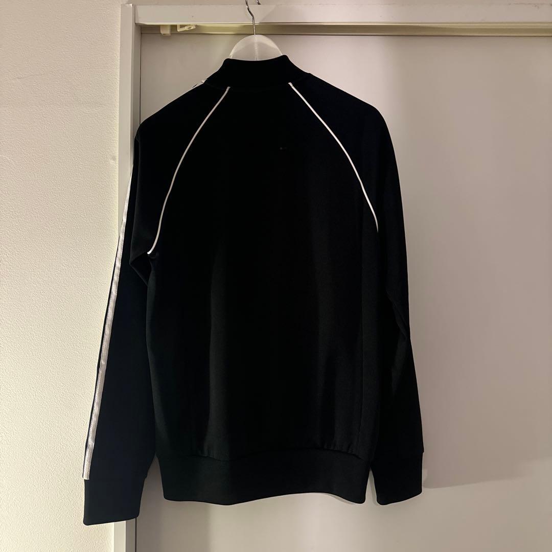 adidas originals トラックジャケット ブラック 三本ライン