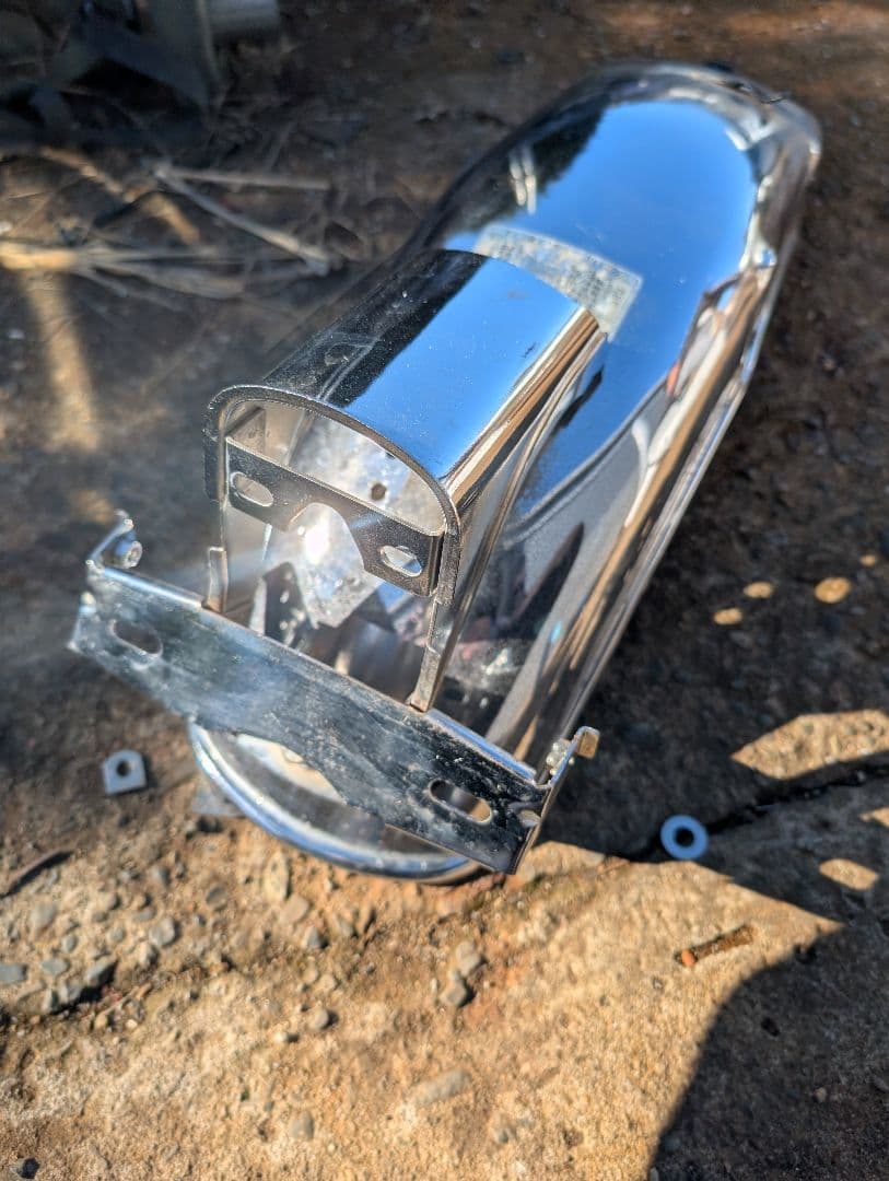 GSX250T L純正 サンパチテール土台付き　ナンバーも