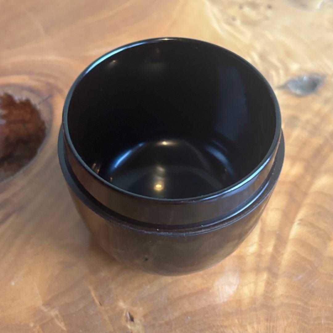 京漆芸 岡本漆専堂謹製 黒真塗棗 「瑞祥」茶道具 共箱