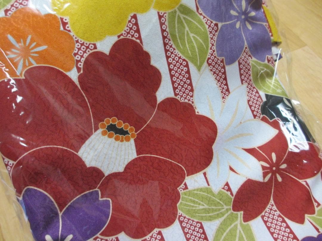 【新品】ピンクラテ★袴 4点セット 卒業式 150cm／レッド