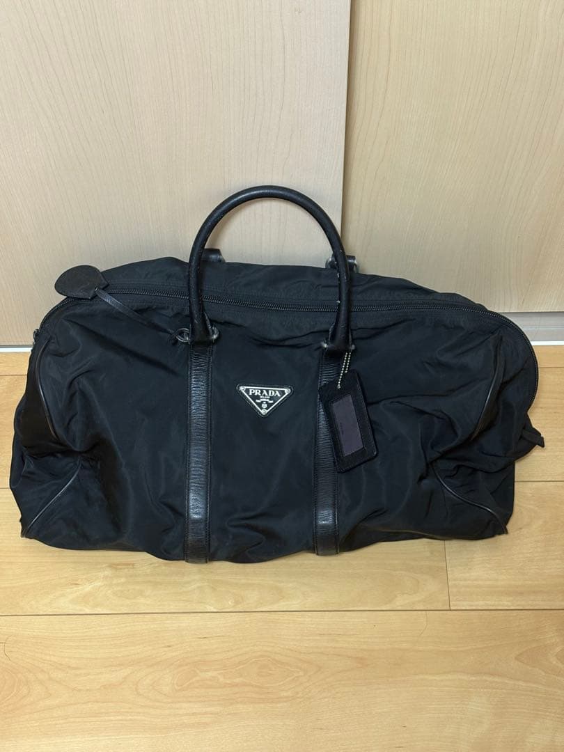 【正規品】PRADA プラダ　ボストンバック　黒