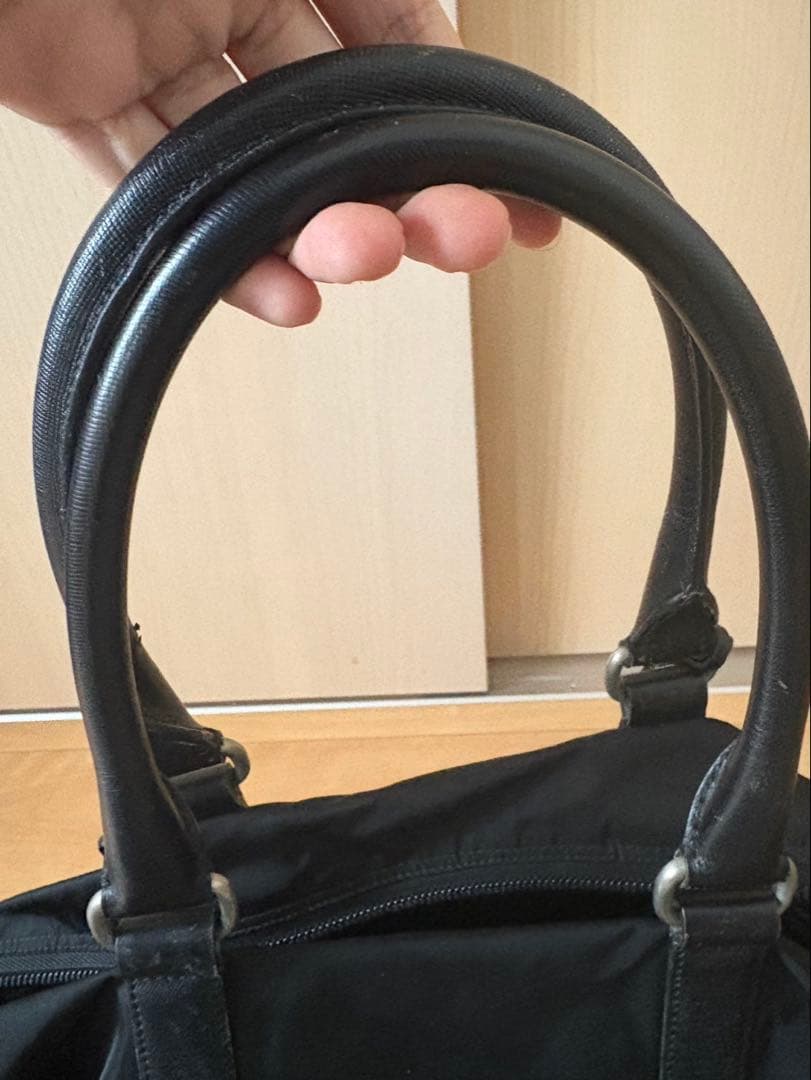 【正規品】PRADA プラダ　ボストンバック　黒