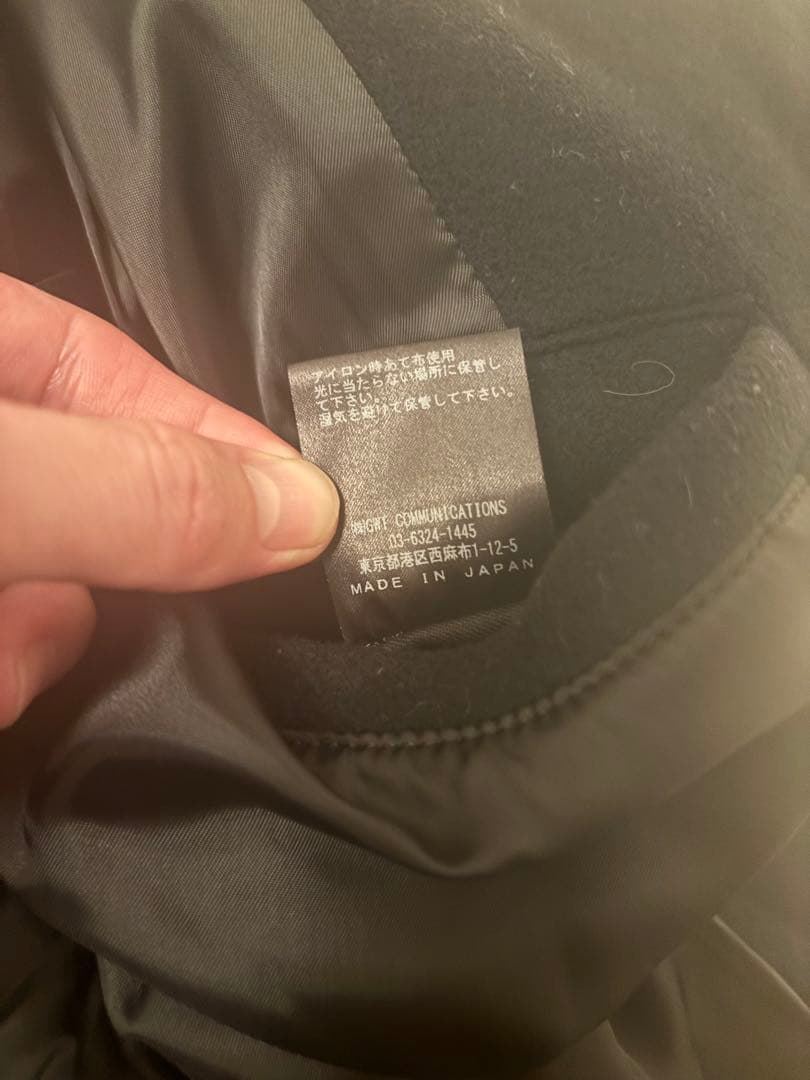 ryo takashima コート　ブラック　M