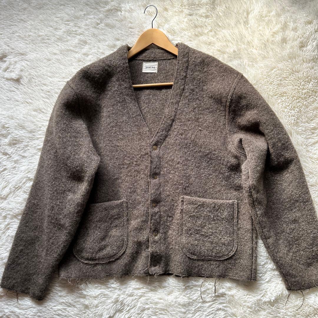 【新品】greatLAnd Grungeman Cardigan Jacket