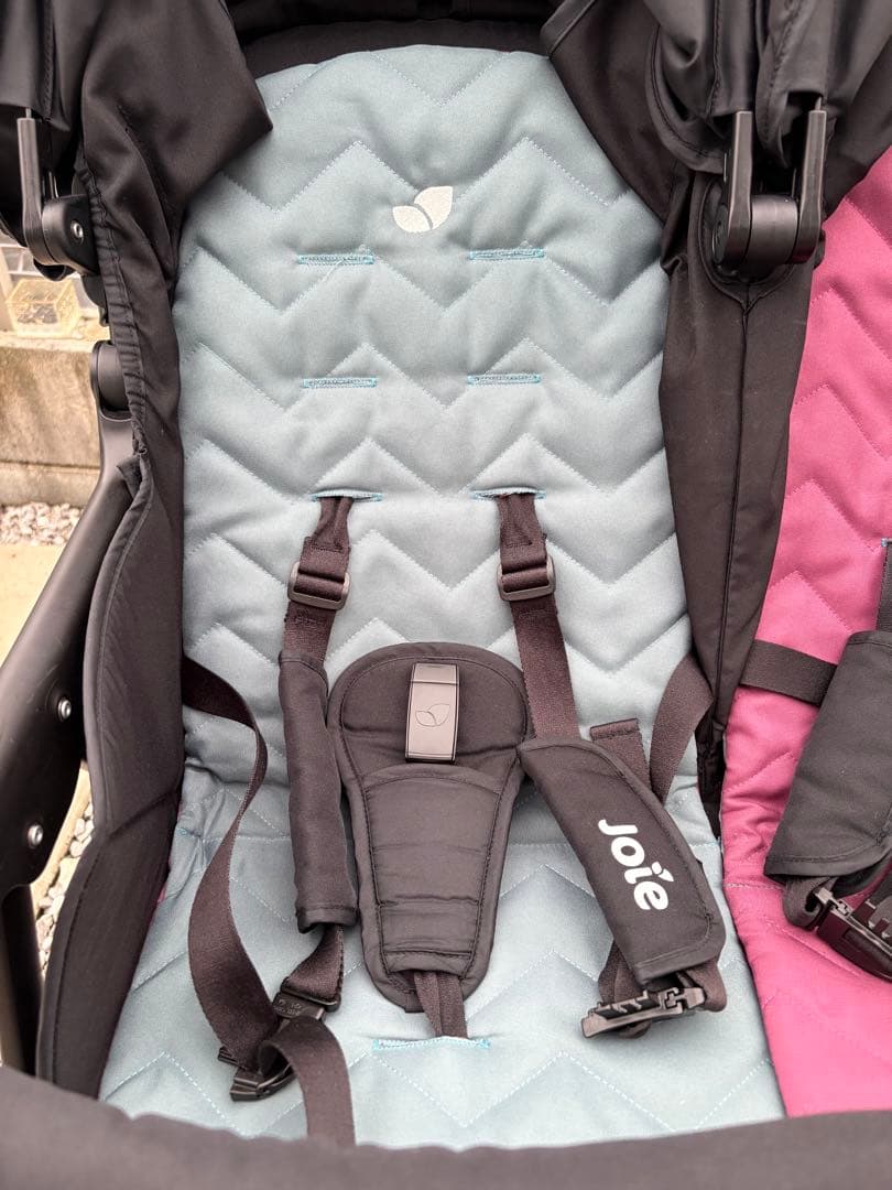 【使用回数少なく】Joie エアツイン ベビーカー レインカバー付き