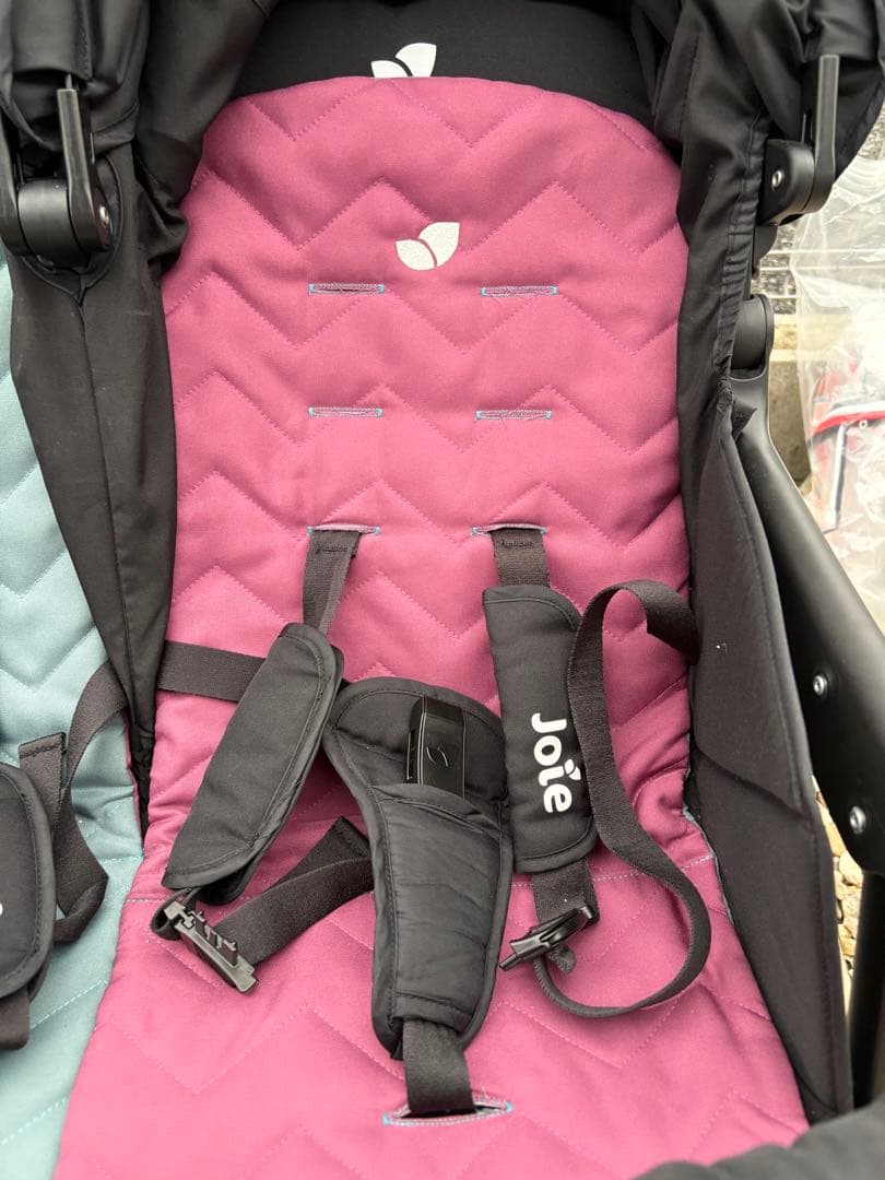 【使用回数少なく】Joie エアツイン ベビーカー レインカバー付き