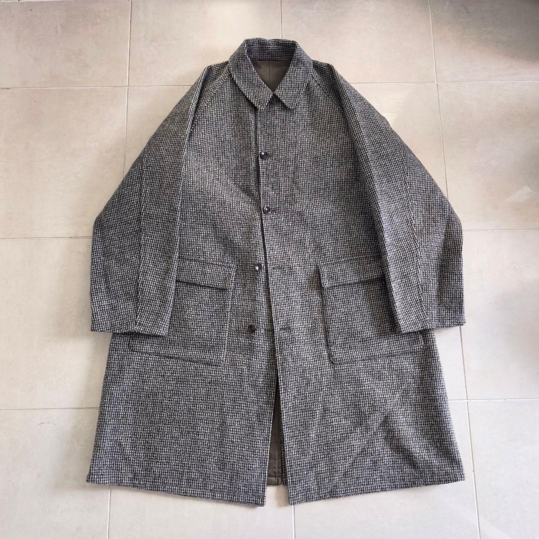 Steven Alan × HARRIS TWEED　一枚袖　リバーシブルコート