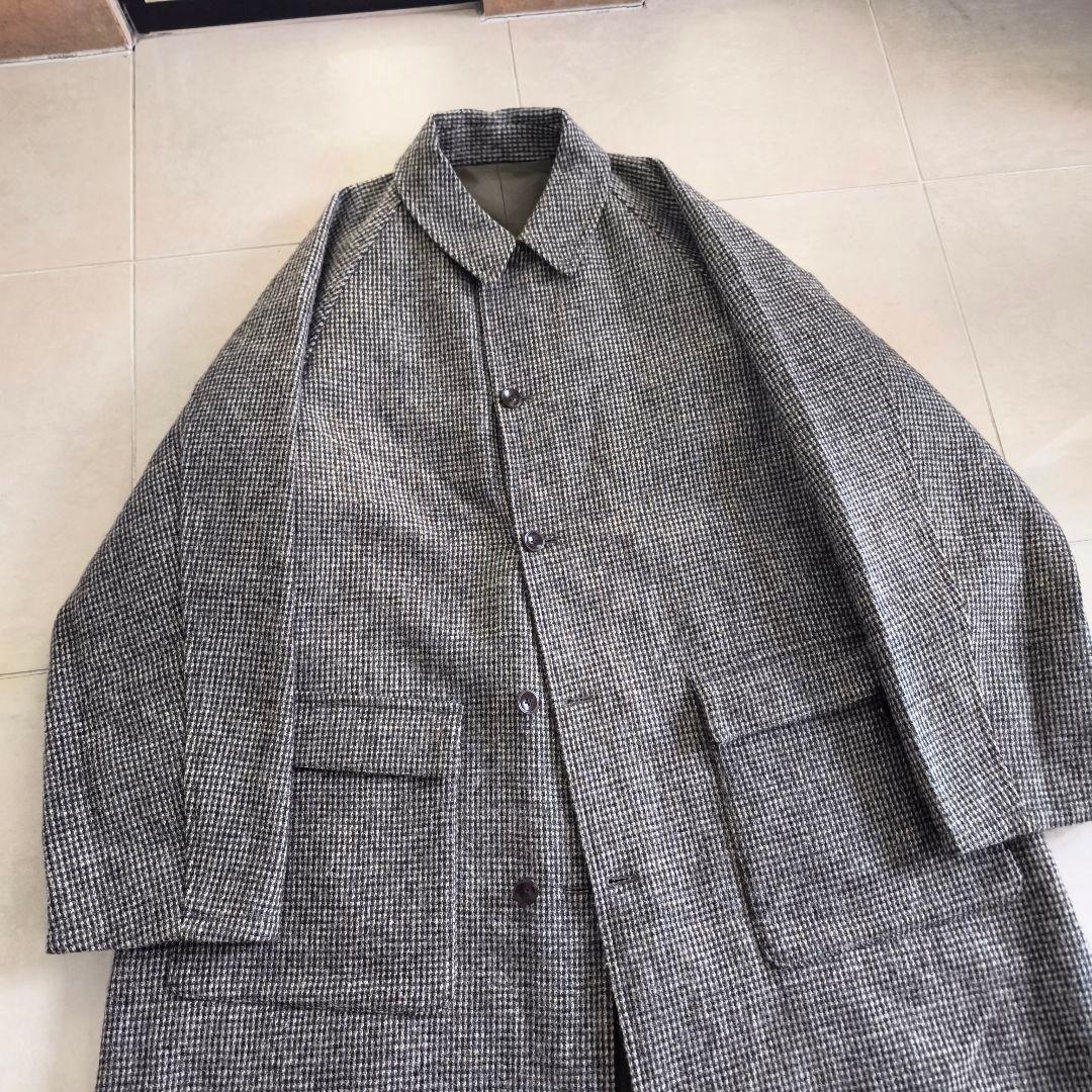 Steven Alan × HARRIS TWEED　一枚袖　リバーシブルコート