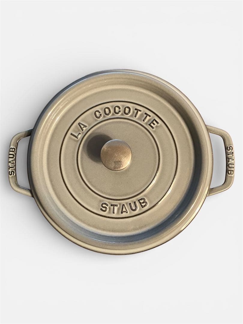 STAUB LA COCOTTE グレー　24cm