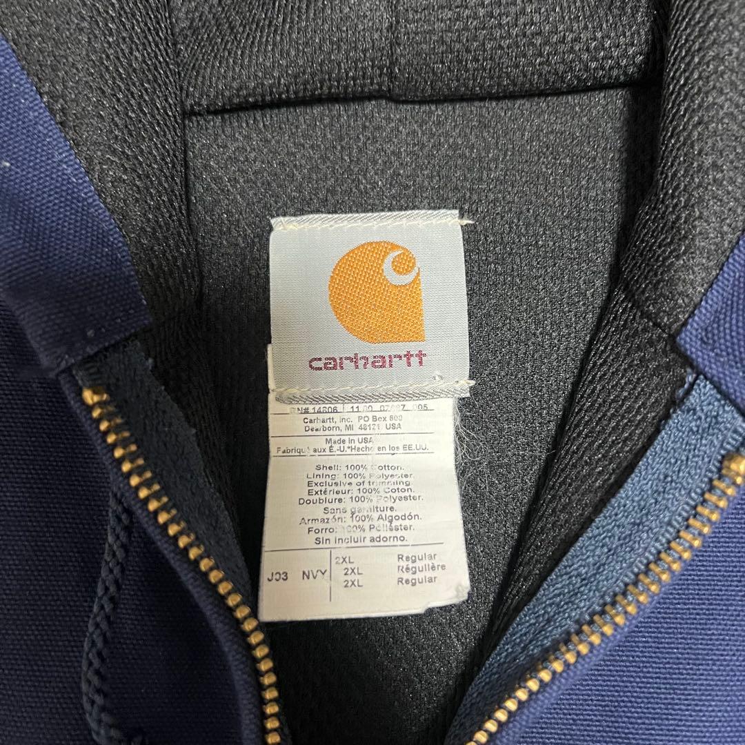 USA製 90s carhartt ダックアクティブジャケット デッドストック
