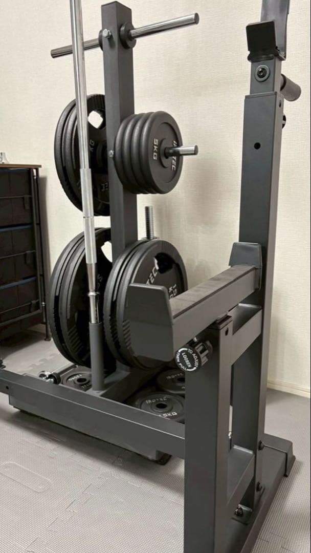 【横浜市直接引渡のみ】本格ホームジムセット：IROTEC バーベル140KG他