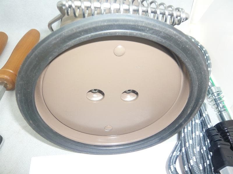 MCY　美品　タキイ和裁電化鏝　和裁コテ　和裁こて　ランプ付　　鏝２本付