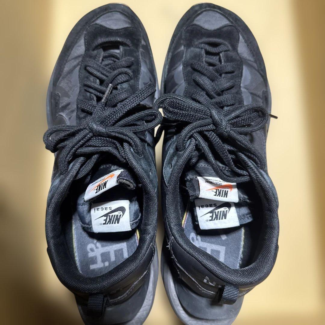 b*n様 sacai nike vaporwaffle black gum