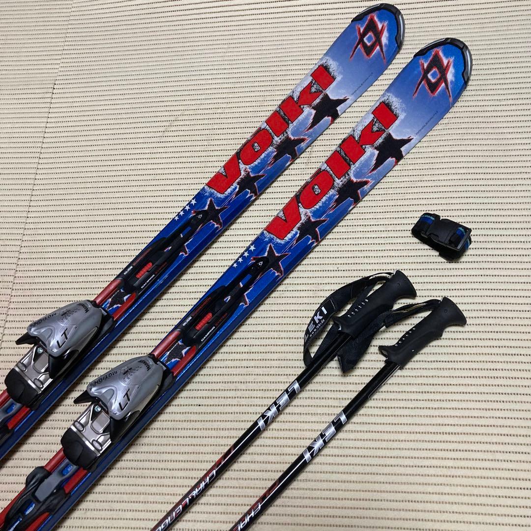 Volkl フォルクル 168cm ＆　マーカー　＆ レキ　115cm セット