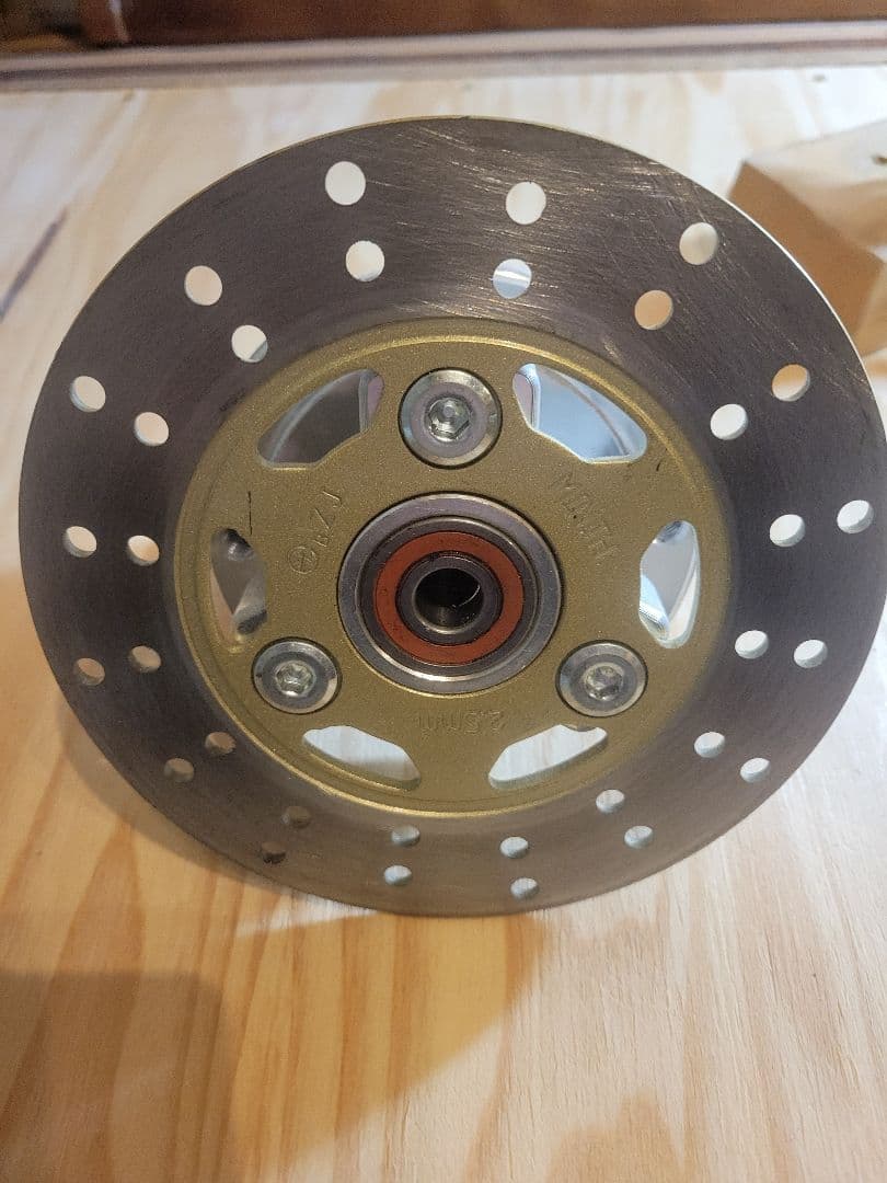 モンキー　リア　ディスクブレーキ