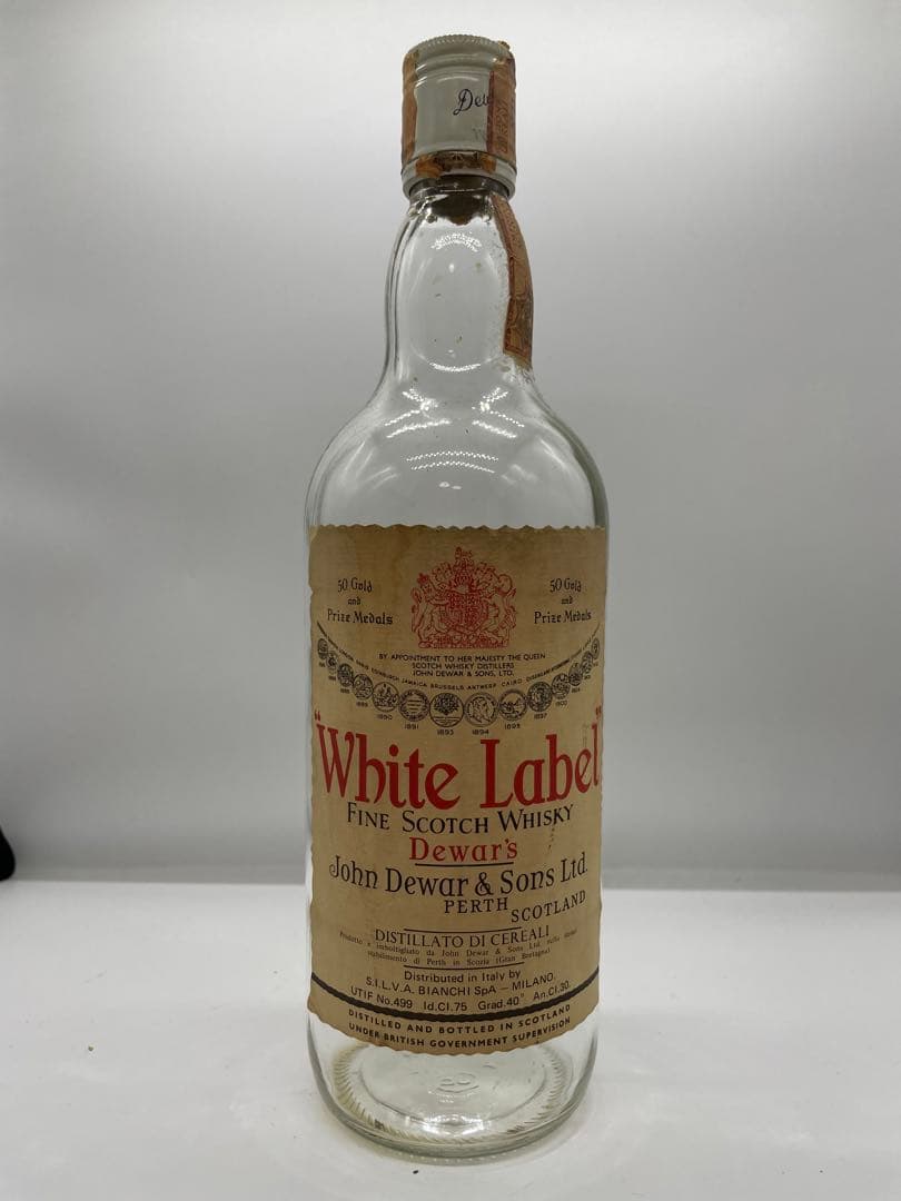 Dewar`s White Label 空瓶