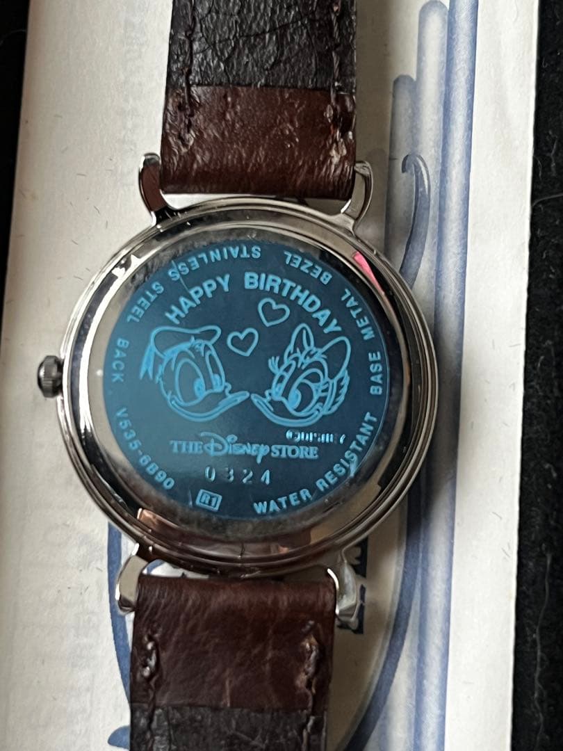 ドナルドダック birthday Watch 世界に1995個しかない。