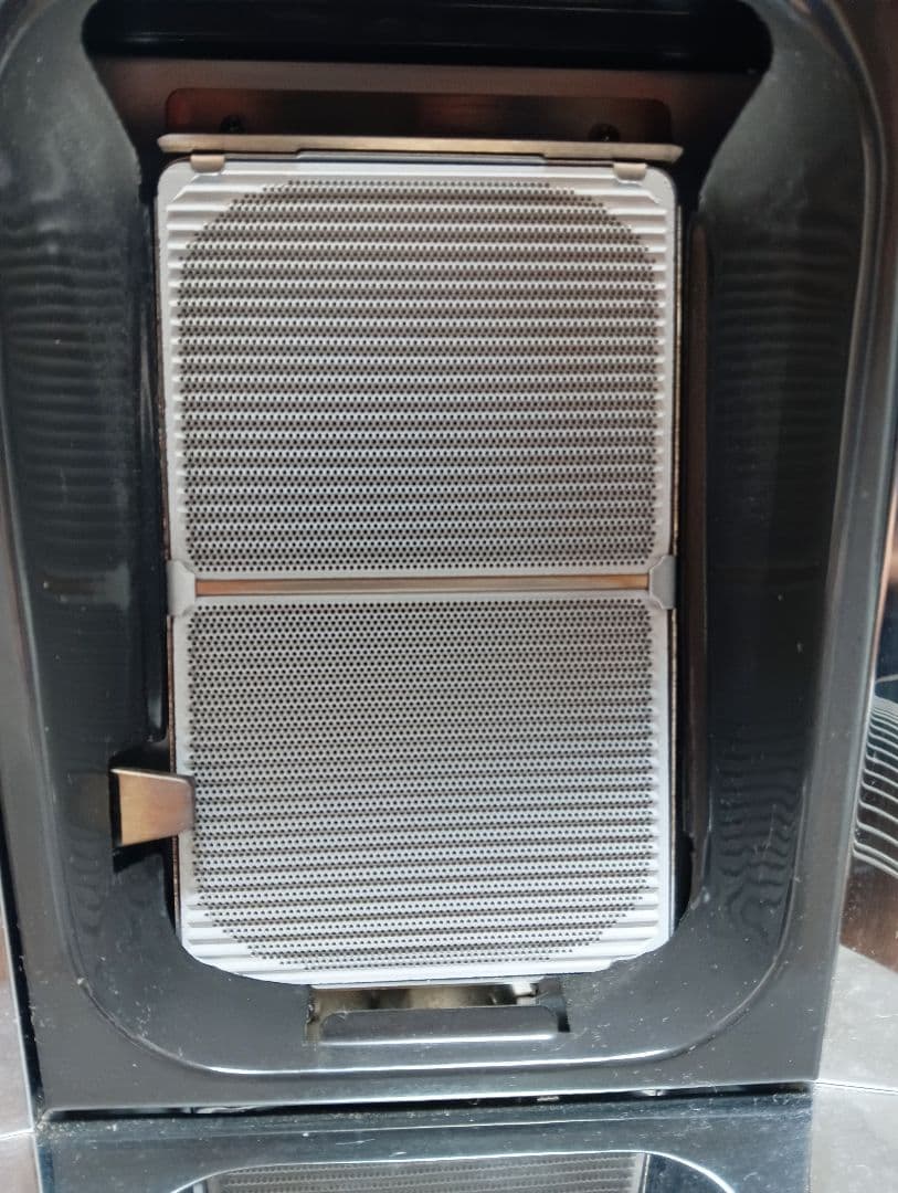 都市ガス　Rinnai ガスストーブ　ガス専用コード2m付き