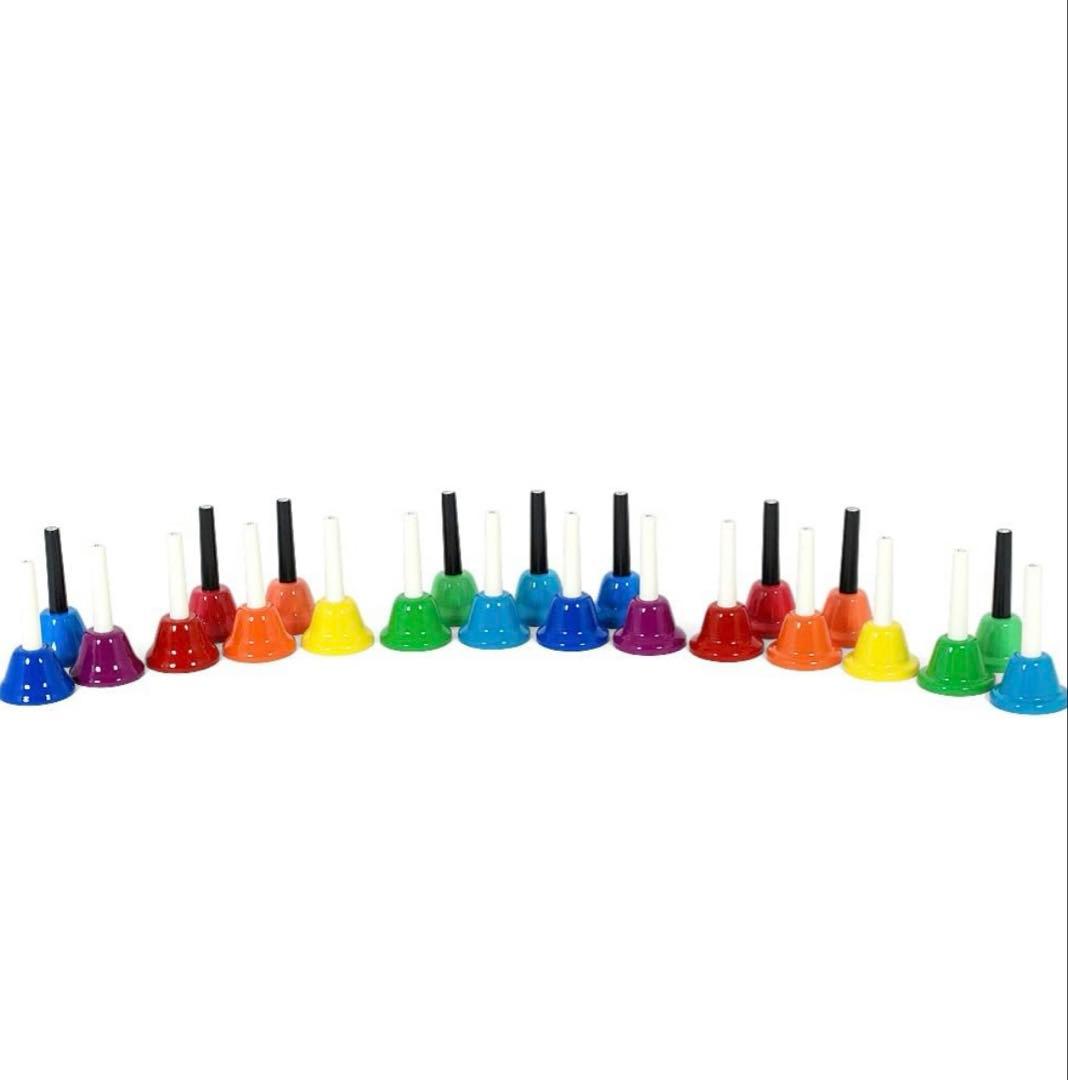 キョーリツ　ハンドベル 23音セット　ケース付き　ミュージックベル