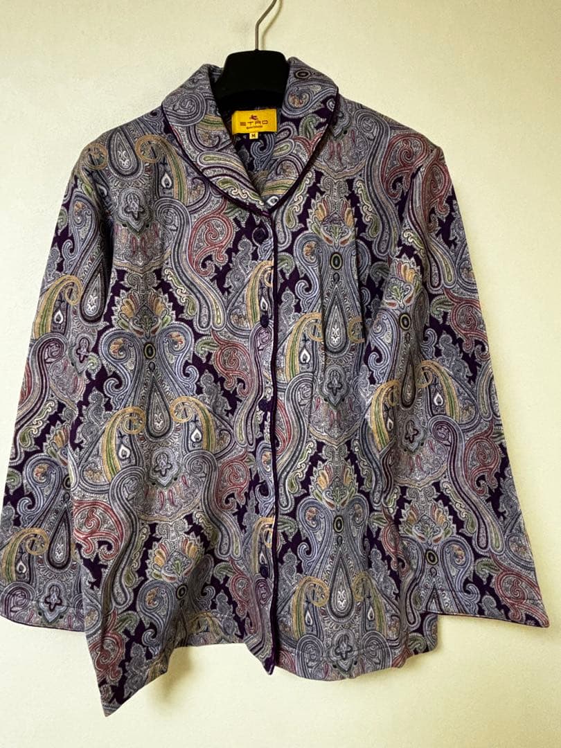 ETRO ペイズリー柄 パジャマ Mサイズ