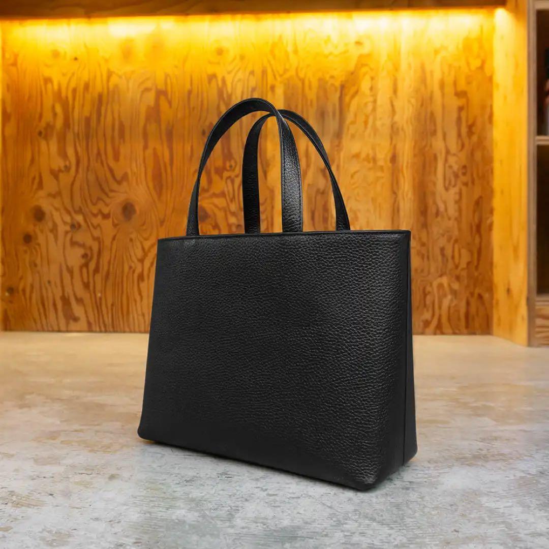 ハッシュタグ Hush Tugトートバッグ　ジップミニトート ブラック 黒