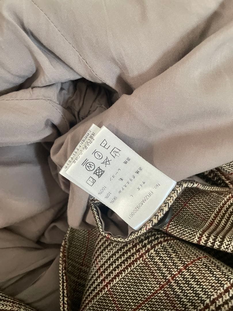 remer（リメール） グレンチェック オーバーサイズ セットアップ