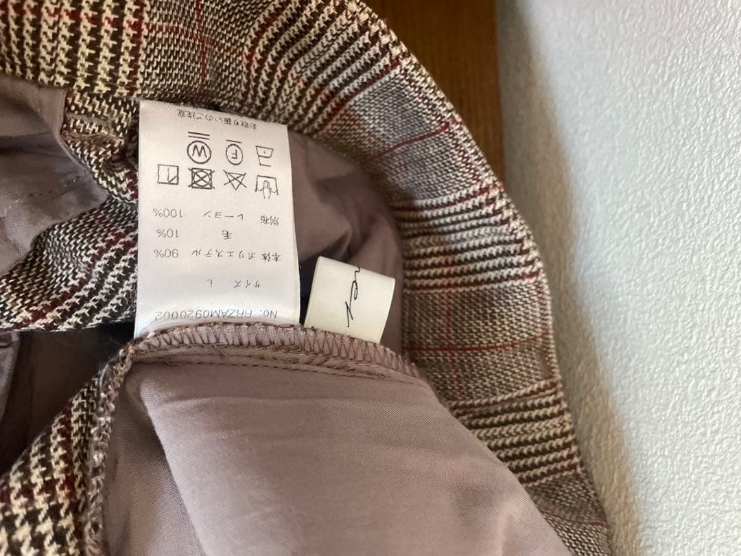 remer（リメール） グレンチェック オーバーサイズ セットアップ