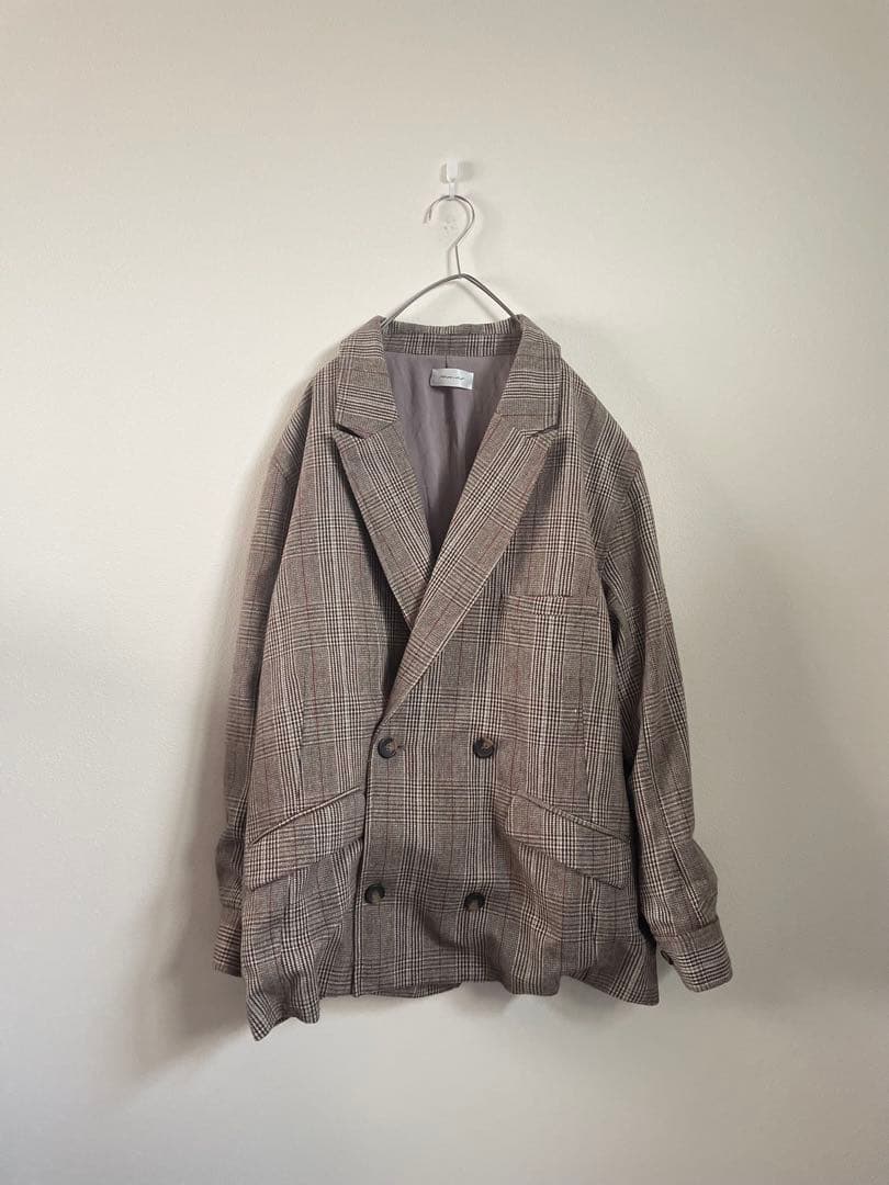 remer（リメール） グレンチェック オーバーサイズ セットアップ