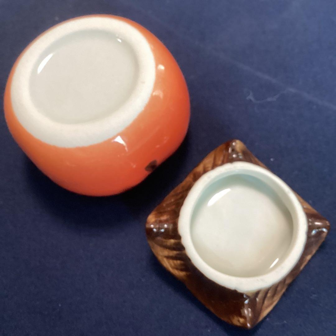 柿香合珍味入れ　10客　　珍味入れ　秋の器