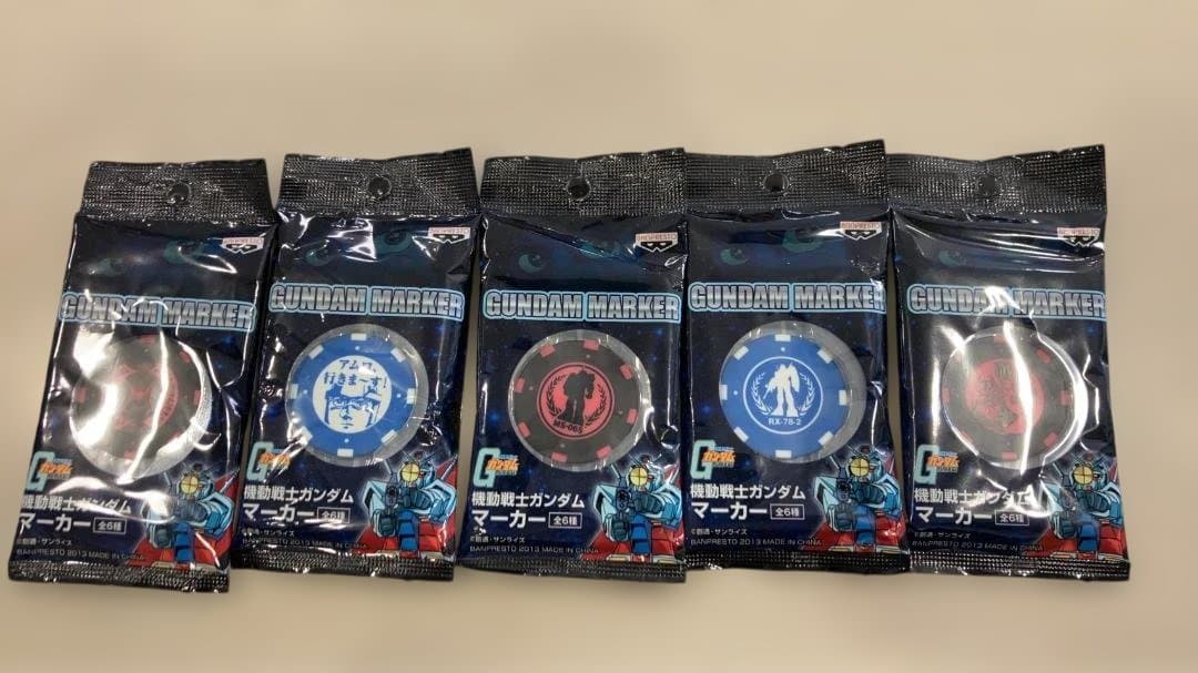 【推し活】レア品 ファーストガンダム マーカー全5種