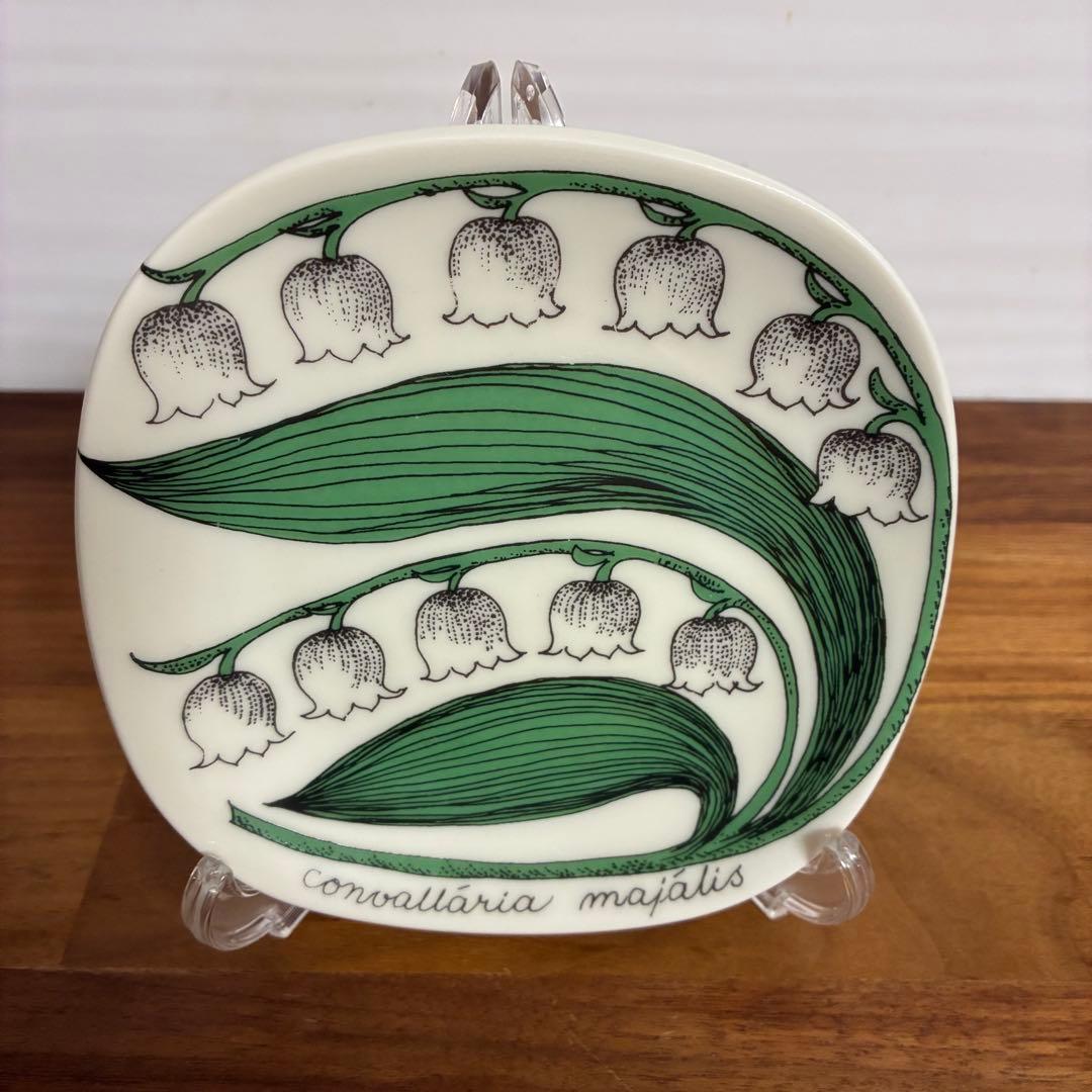 Arabia　ボタニカ　Convallaria majalis　ミニプレート