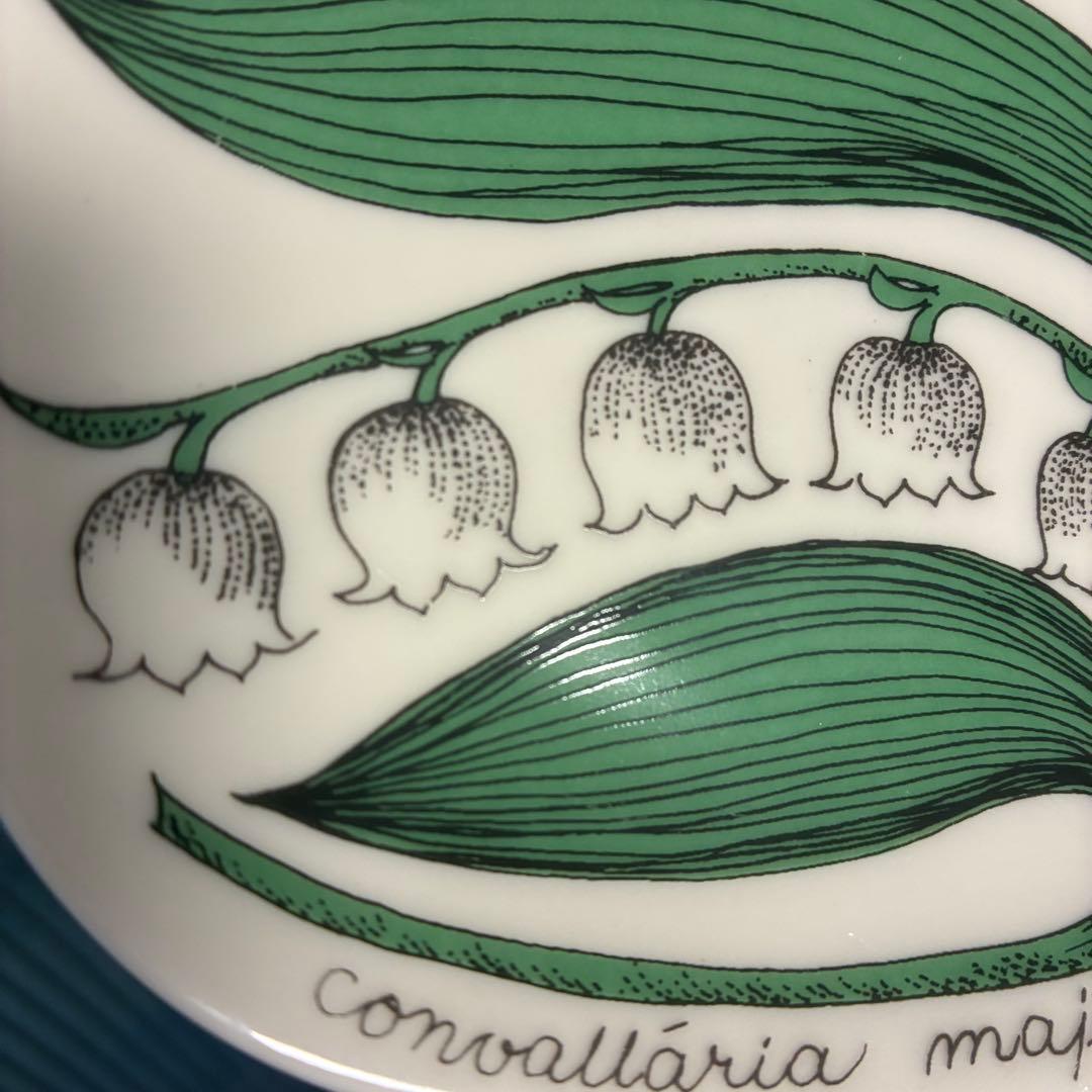 Arabia　ボタニカ　Convallaria majalis　ミニプレート