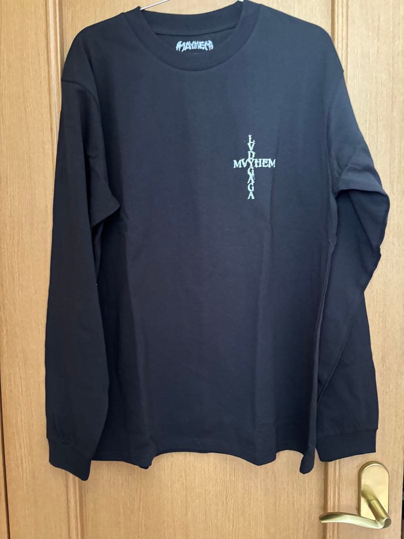 レディガガ　ポップアップ店舗限定　未使用 長袖シャツＬサイズ/MAYHEM