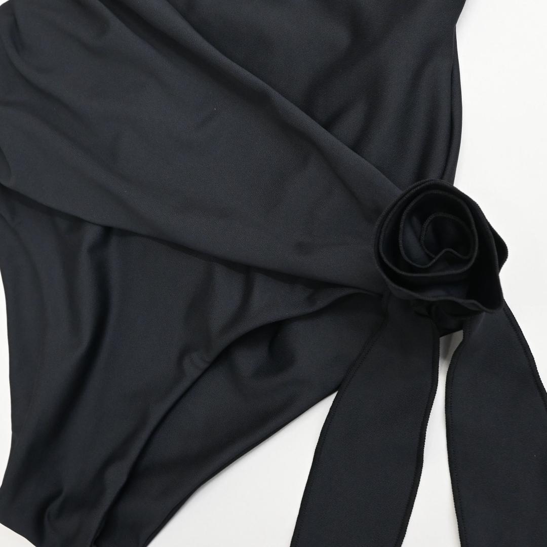 □ 45794★夏 定価2.7万 アリシアスタン 水着 スイムウェア ブラック