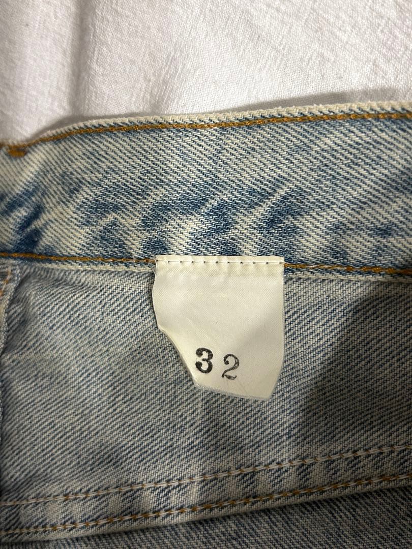 【1点物】keisukekanda レースパッチワークリボンデニム