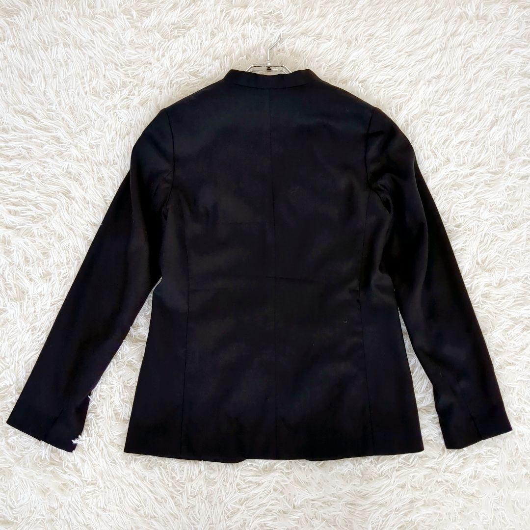 美品✨️トゥモローランド パンツスーツ セットアップ ブラック36　シルク混