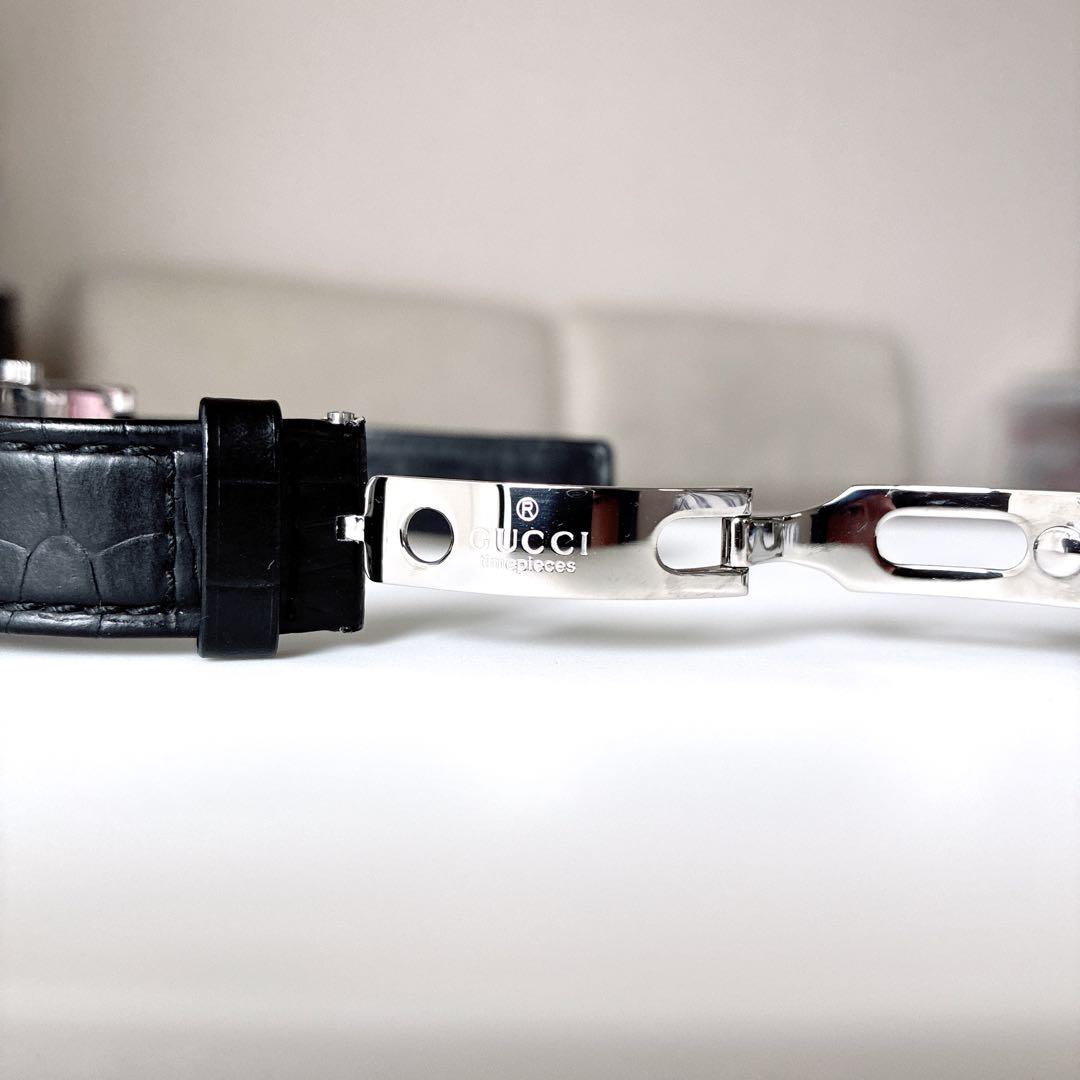 専用⭐️グッチ GUCCI 腕時計 7700L シェリーライン レザーベルト 稼働