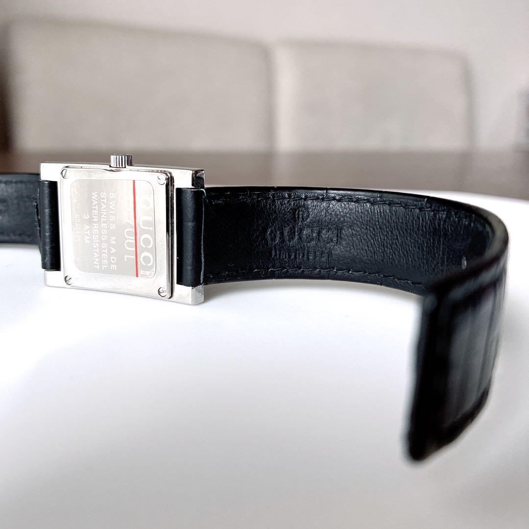 専用⭐️グッチ GUCCI 腕時計 7700L シェリーライン レザーベルト 稼働