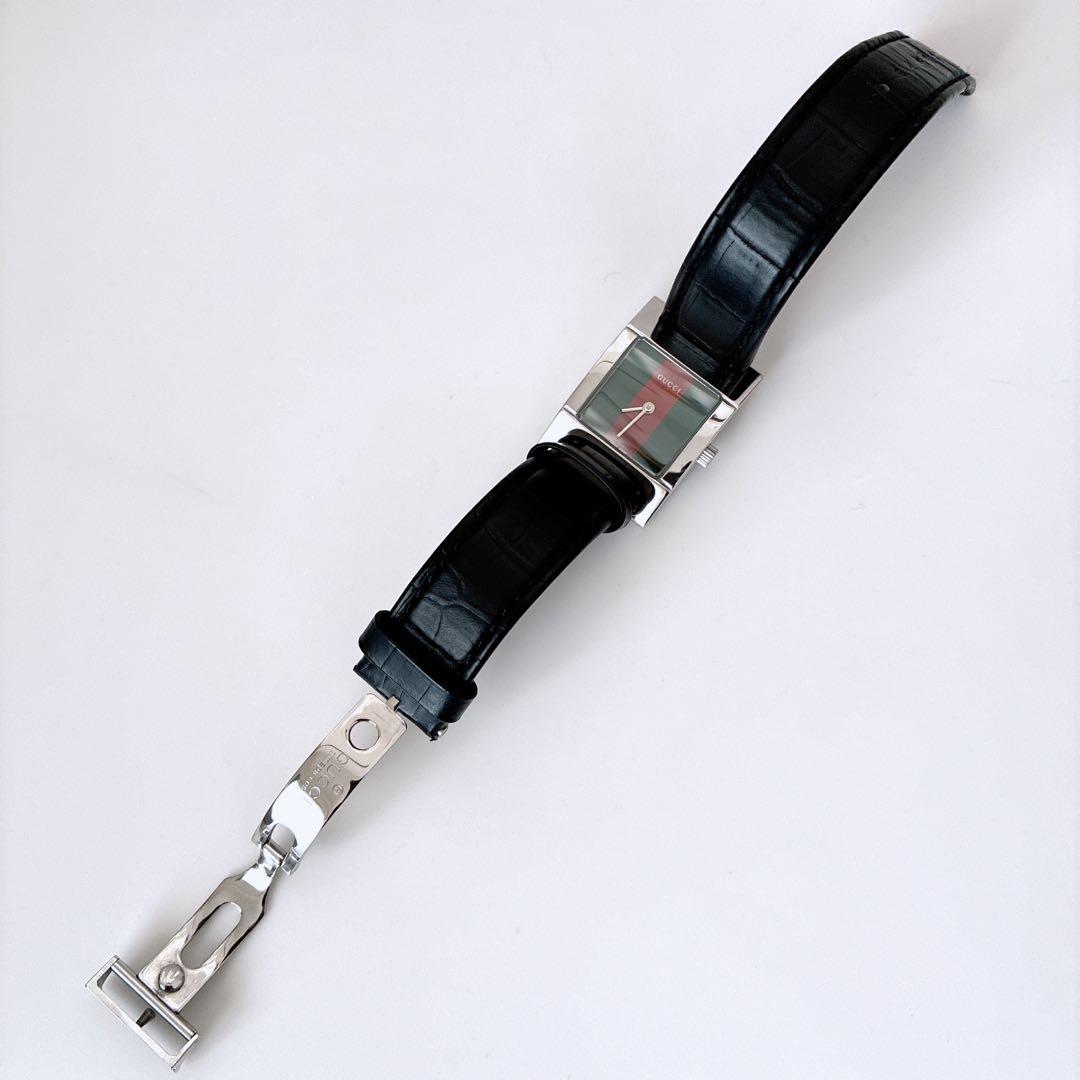 専用⭐️グッチ GUCCI 腕時計 7700L シェリーライン レザーベルト 稼働