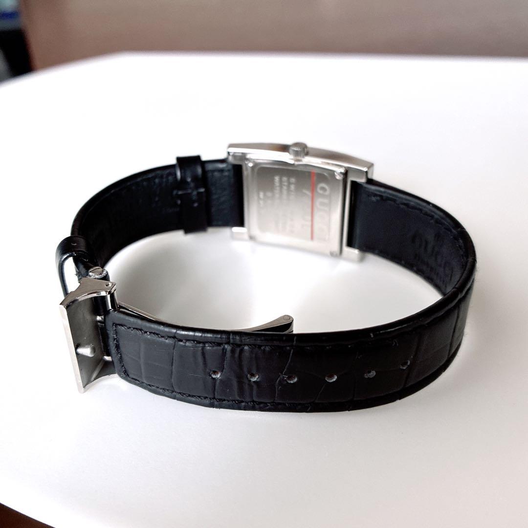 専用⭐️グッチ GUCCI 腕時計 7700L シェリーライン レザーベルト 稼働